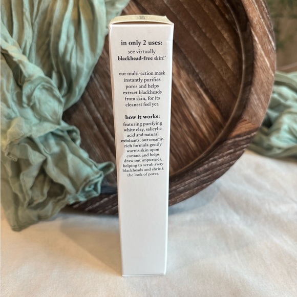 NEW Philosophy Purity Pore Extractor Clay Mask • salicylic acid • face mask - Picture 4 of 6